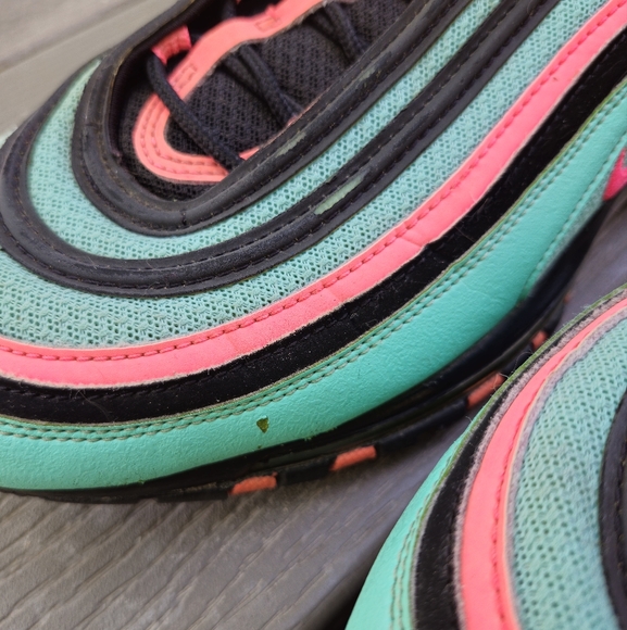Nike Air Max 97 “Hyper Turquoise” CU4877-300 | Men’s Size 13 | South Beach Vibes - Picture 7 of 9